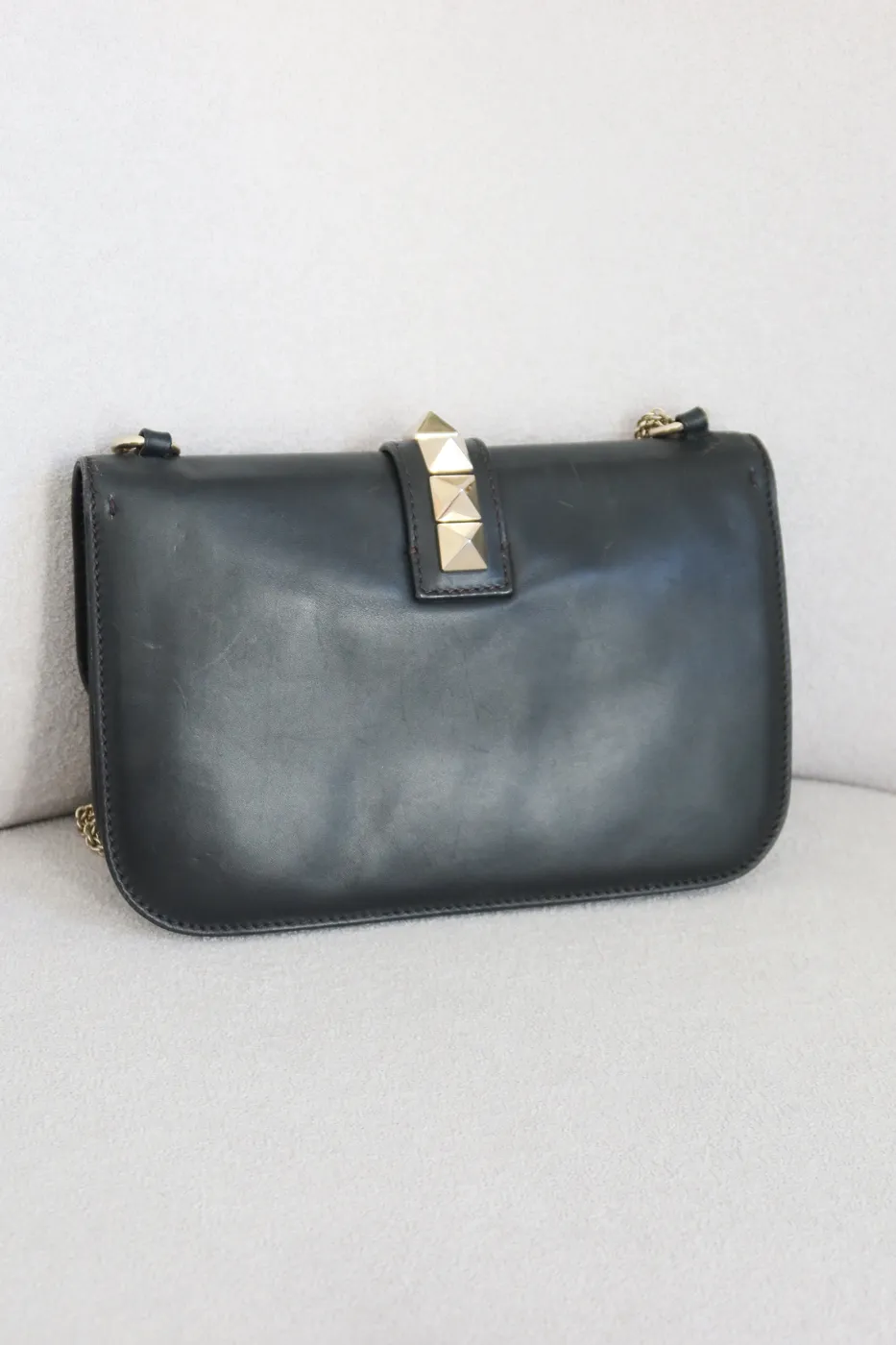 Valentino Glam Lock Small Preto - 4