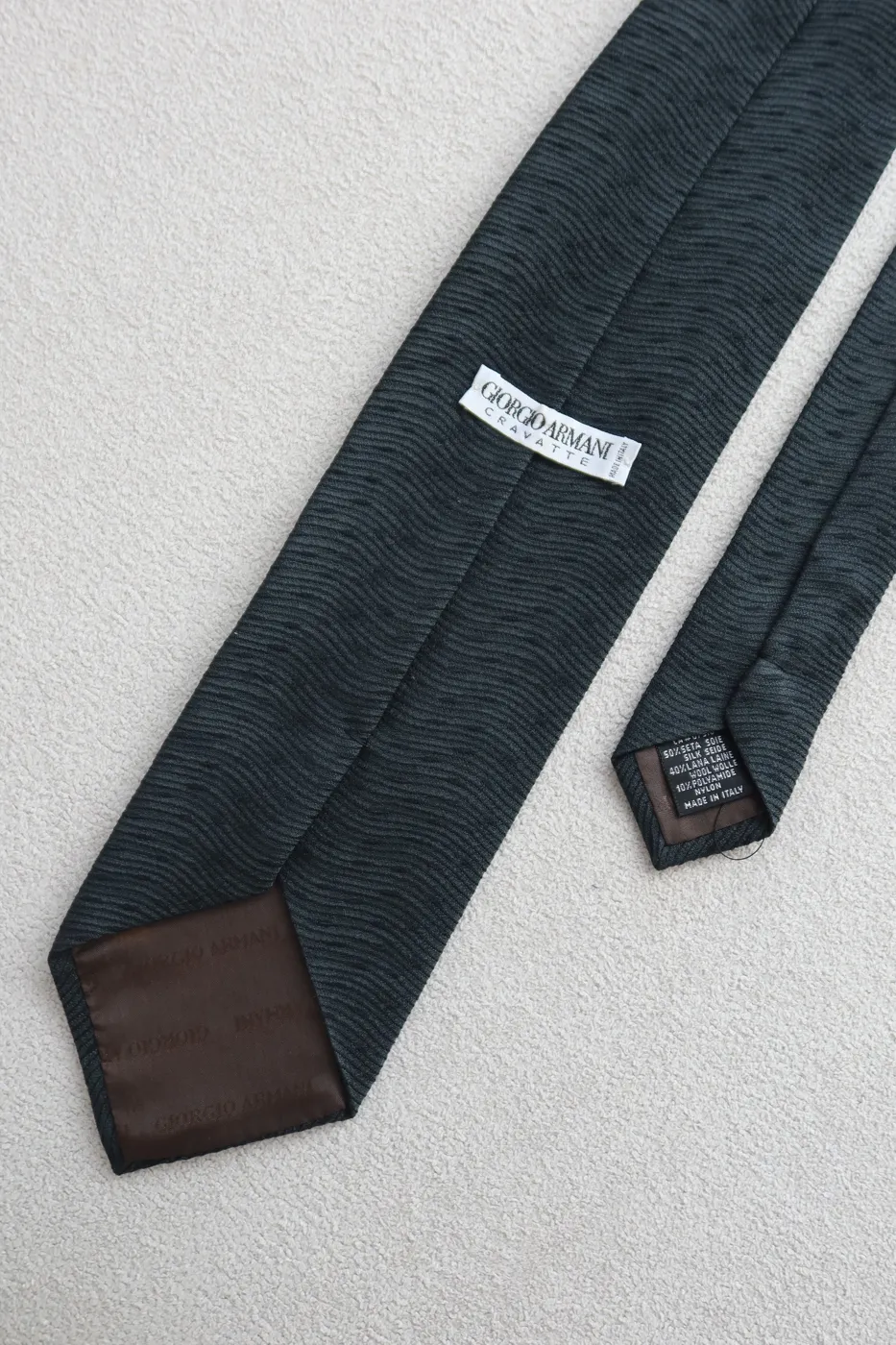 Gravata Giorgio Armani Preta - 3
