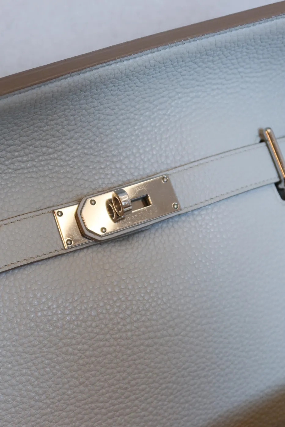 Bolsa Hermès Jypsiere Cinza - 4