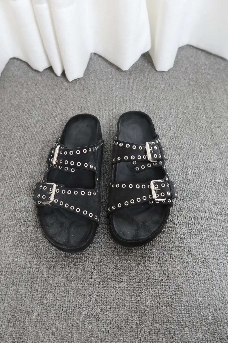 Papete Isabel Marant Suede Sandal Lennyo 39 - 4