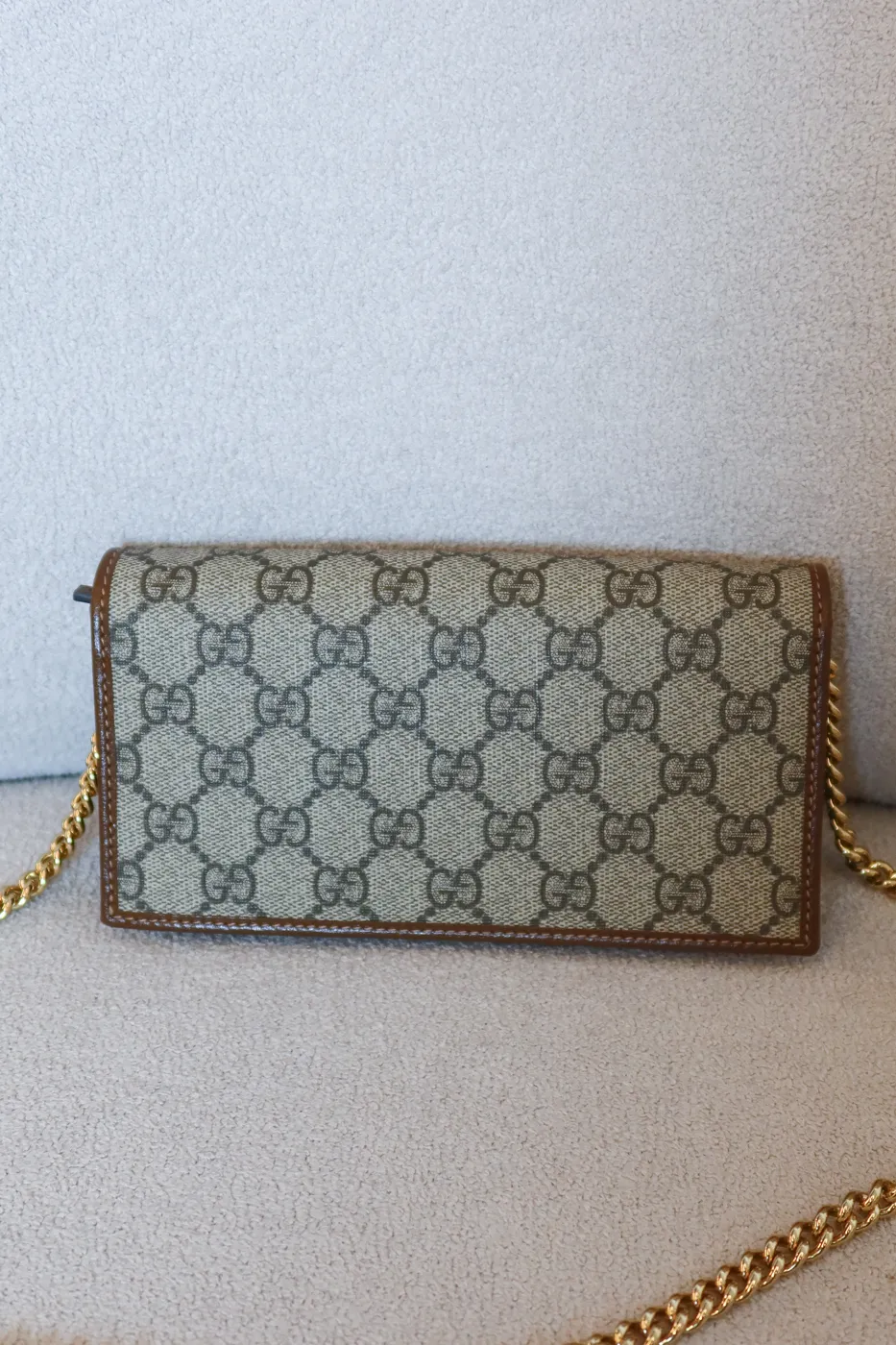 Bolsa Gucci Horsebit 1955 Monograma - 6