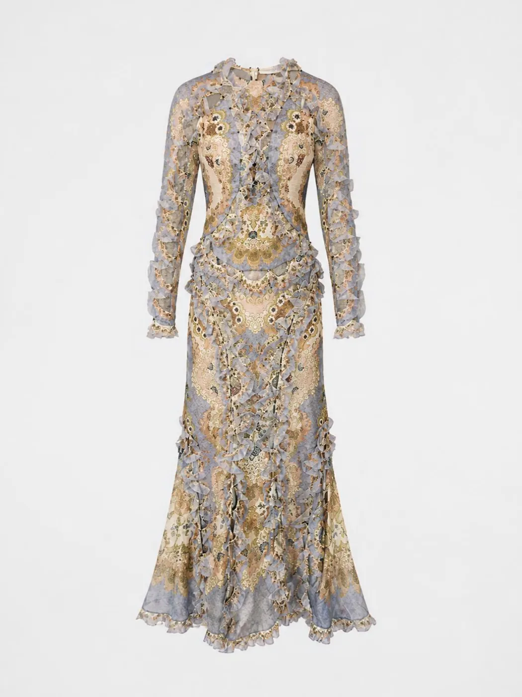Zimmermann Vestido longo Rebellion HB-1581 - 6
