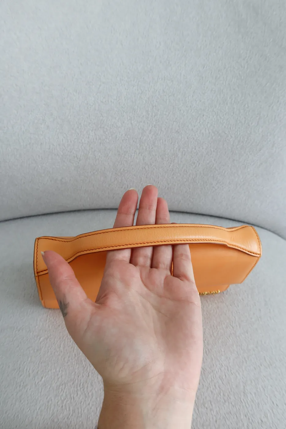 Bolsa Jacquemus Le Grand Bambino Laranja - 7