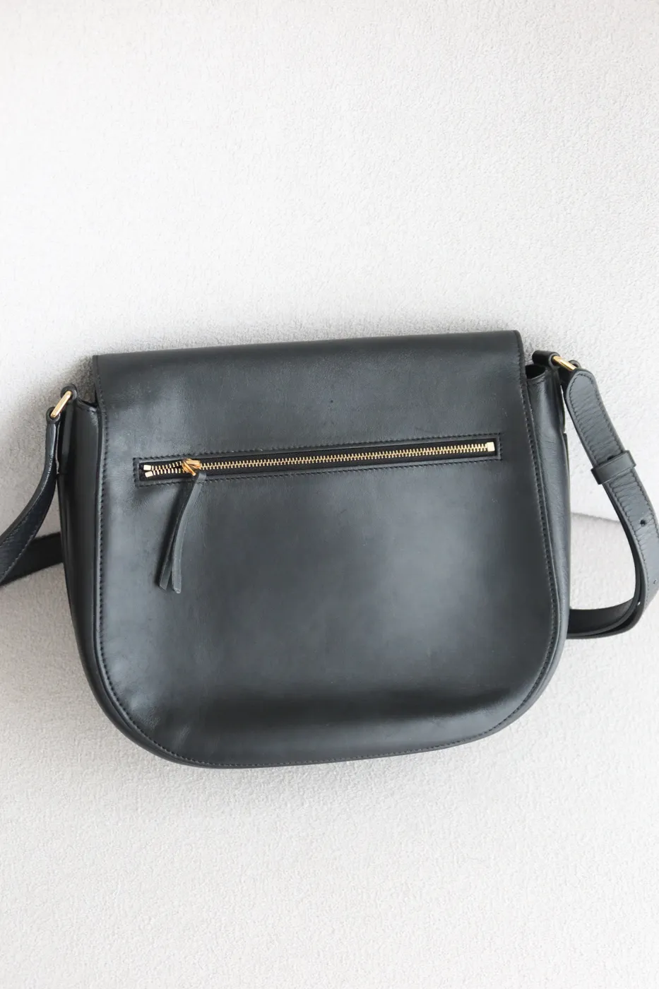 Bolsa Celine Small Troutteur Preta - 6