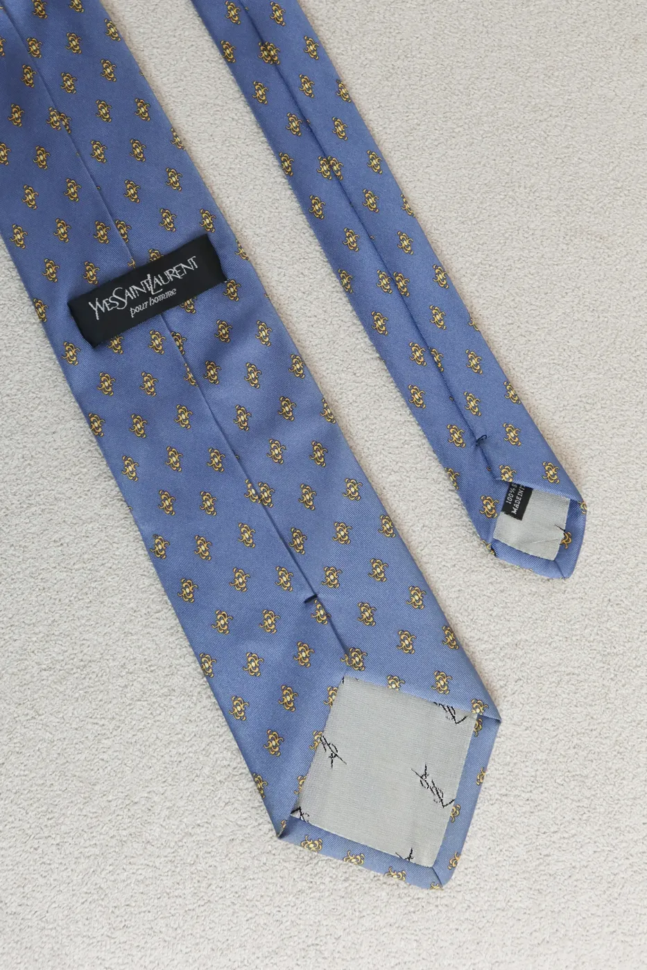 Gravata Saint Laurent Silk Tie - 3