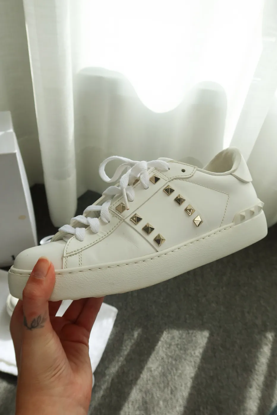 Tênis Valentino Garavani Rockstud Untitled 37 - 5