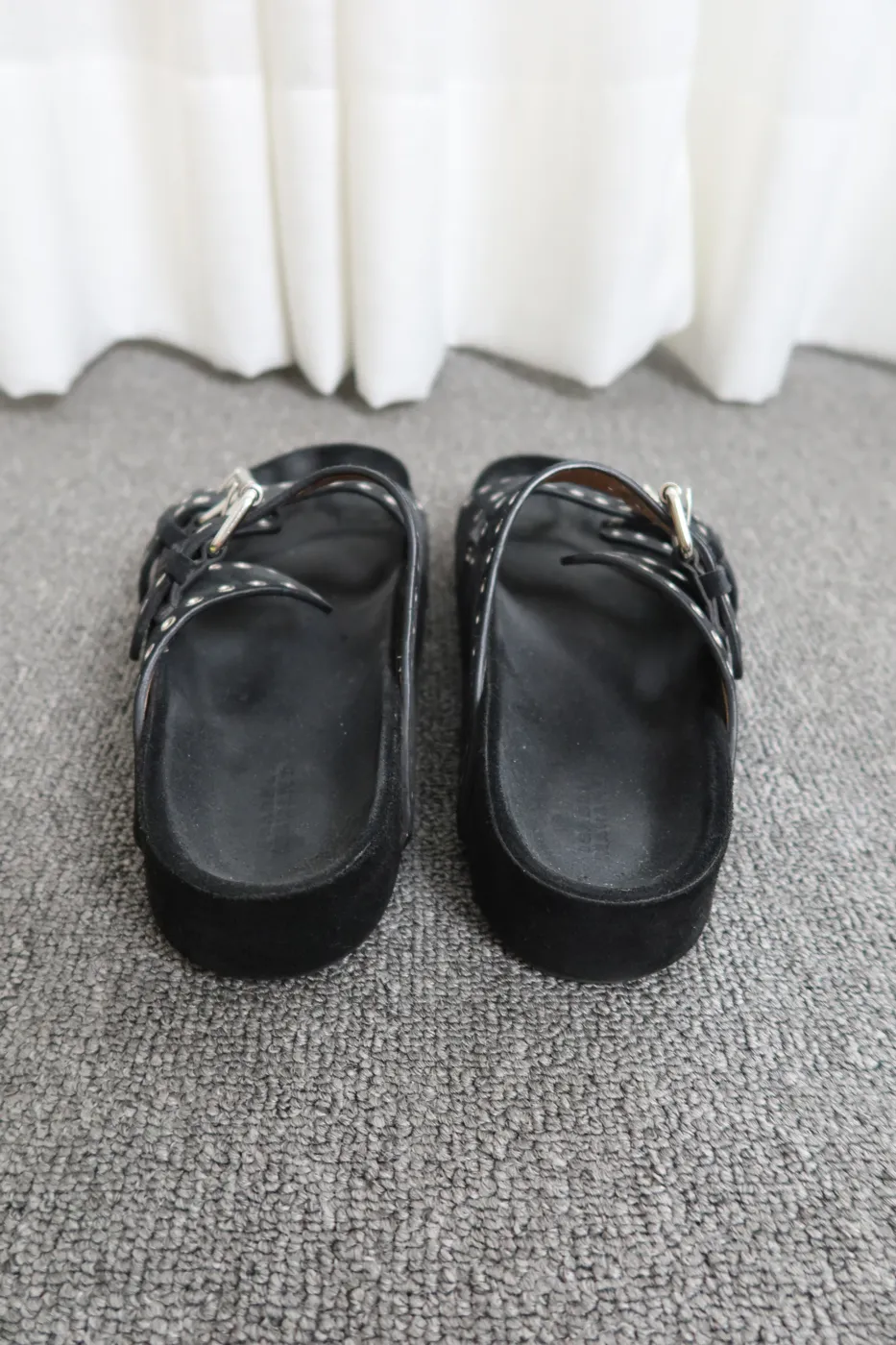 Papete Isabel Marant Suede Sandal Lennyo 39 - 7