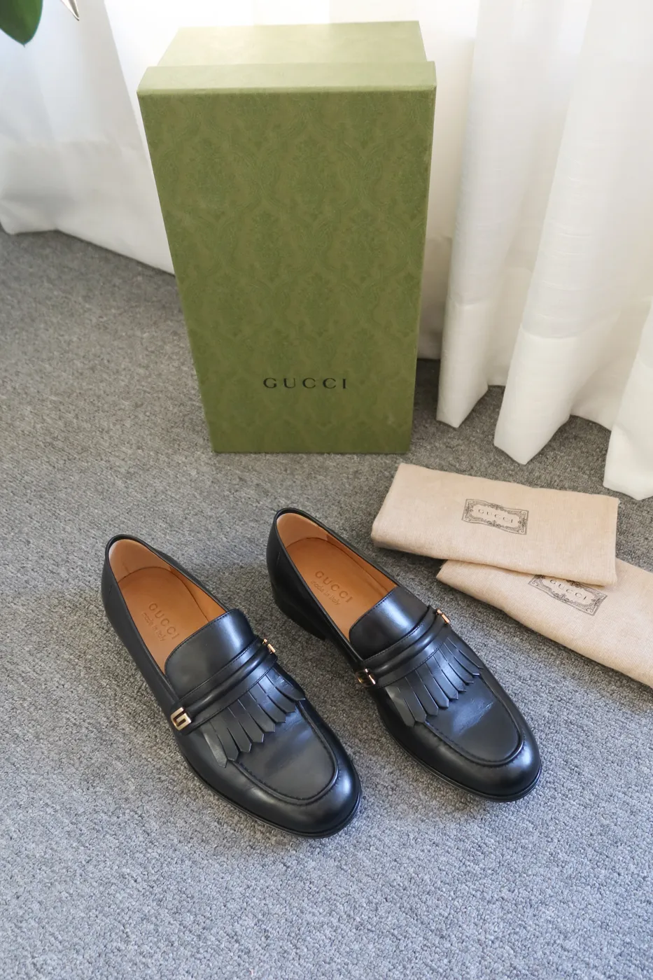 Mocassim Gucci Fringe Mocassim Preto - 4