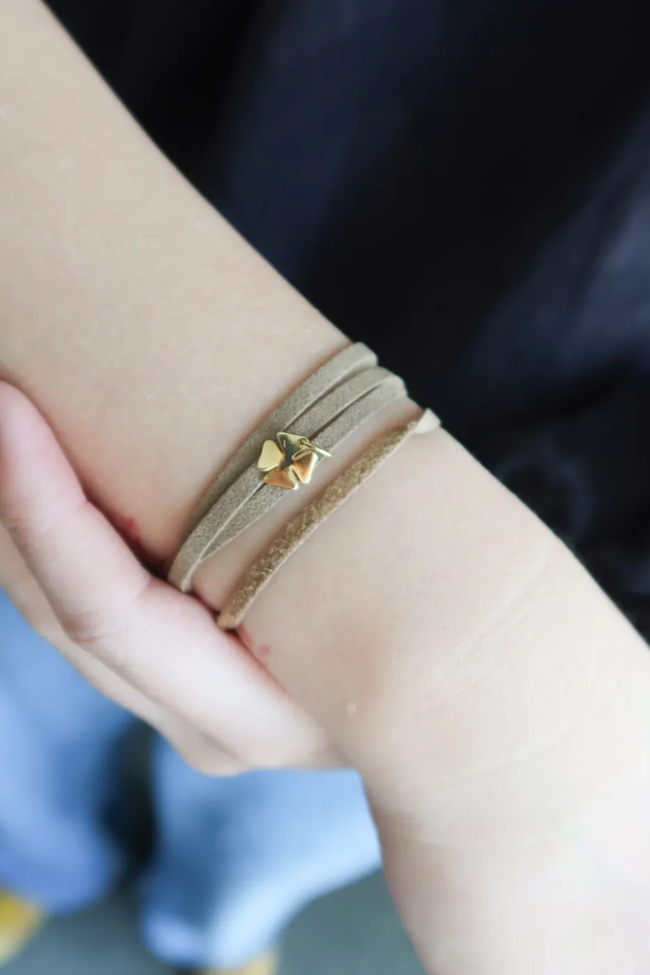 Pulseira pingente Trevo MyCollection Hstern HB-1373 - 3