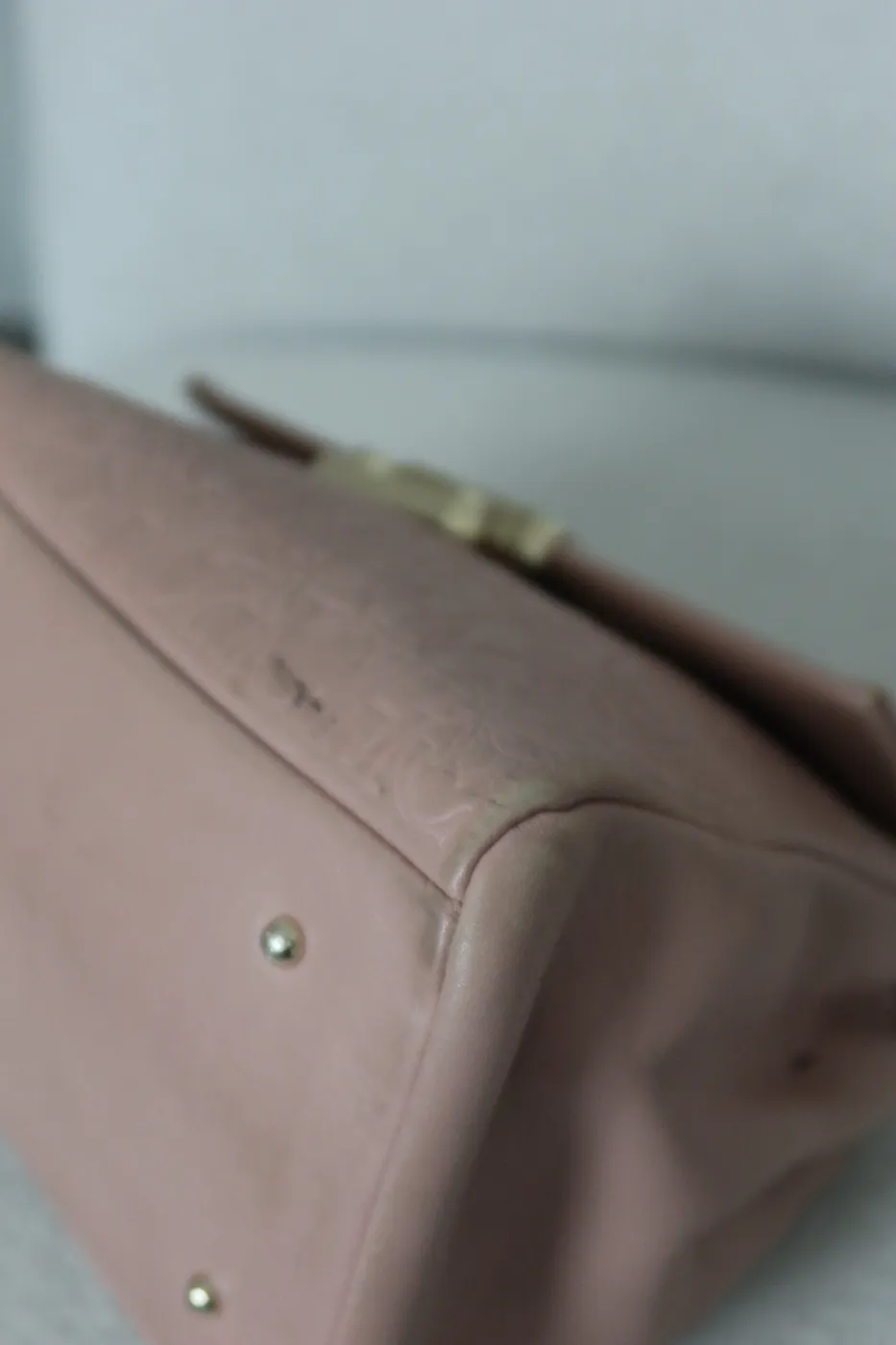 Bolsa Carolina Herrera Baret Rosa - 7