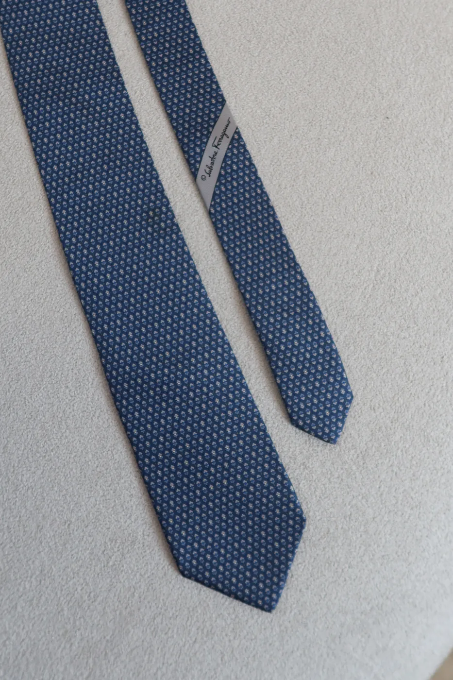 Gravata Ferragamo Azul - 2