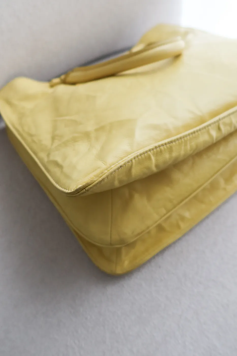 Bolsa Prada top handle Amarelo - 7