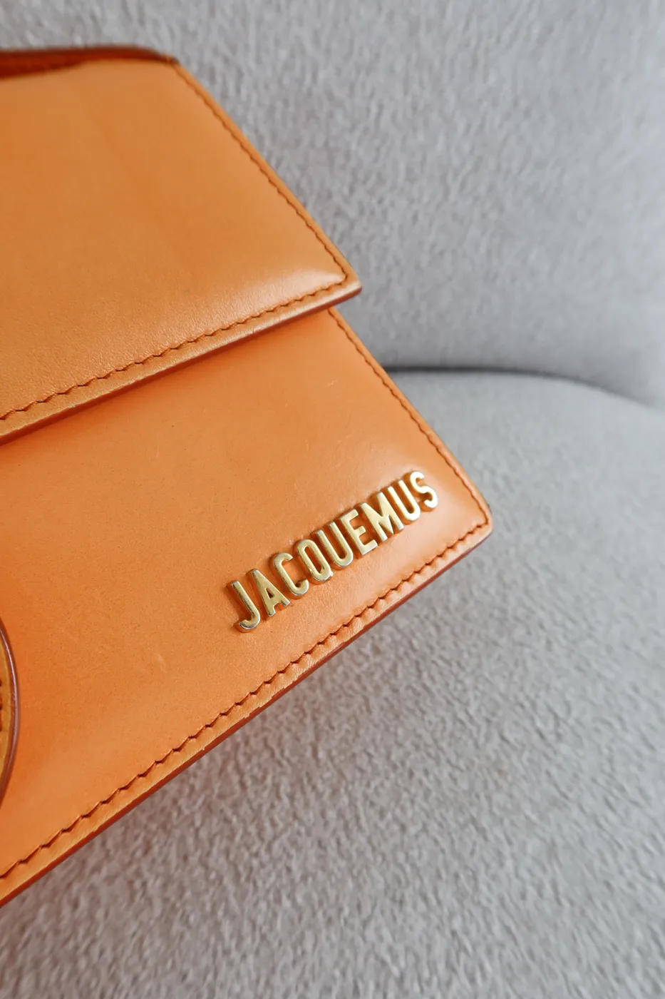 Bolsa Jacquemus Le Grand Bambino Laranja - 5