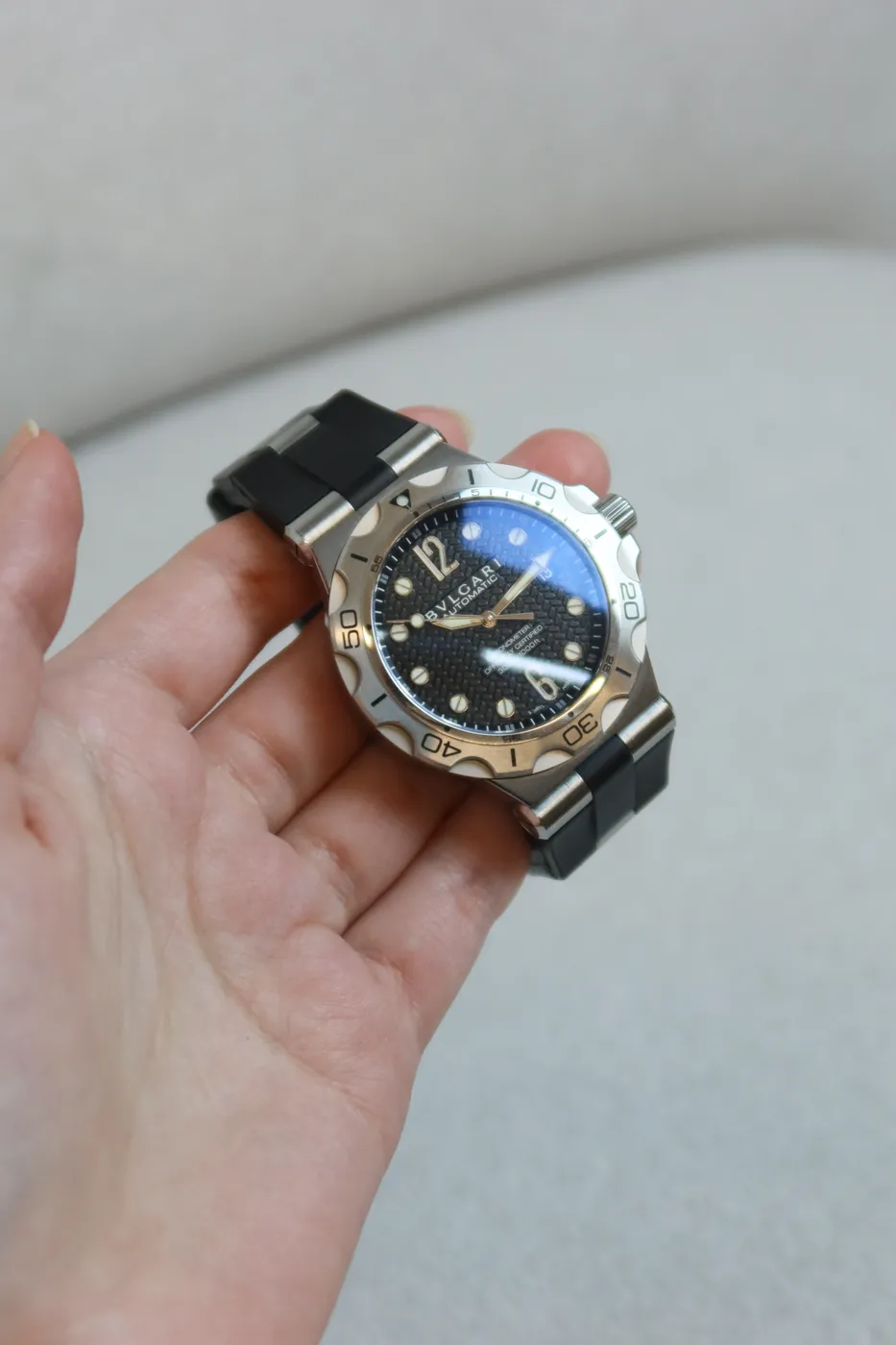 Relógio Bvlgario Diagono Carbon Automatic - 4
