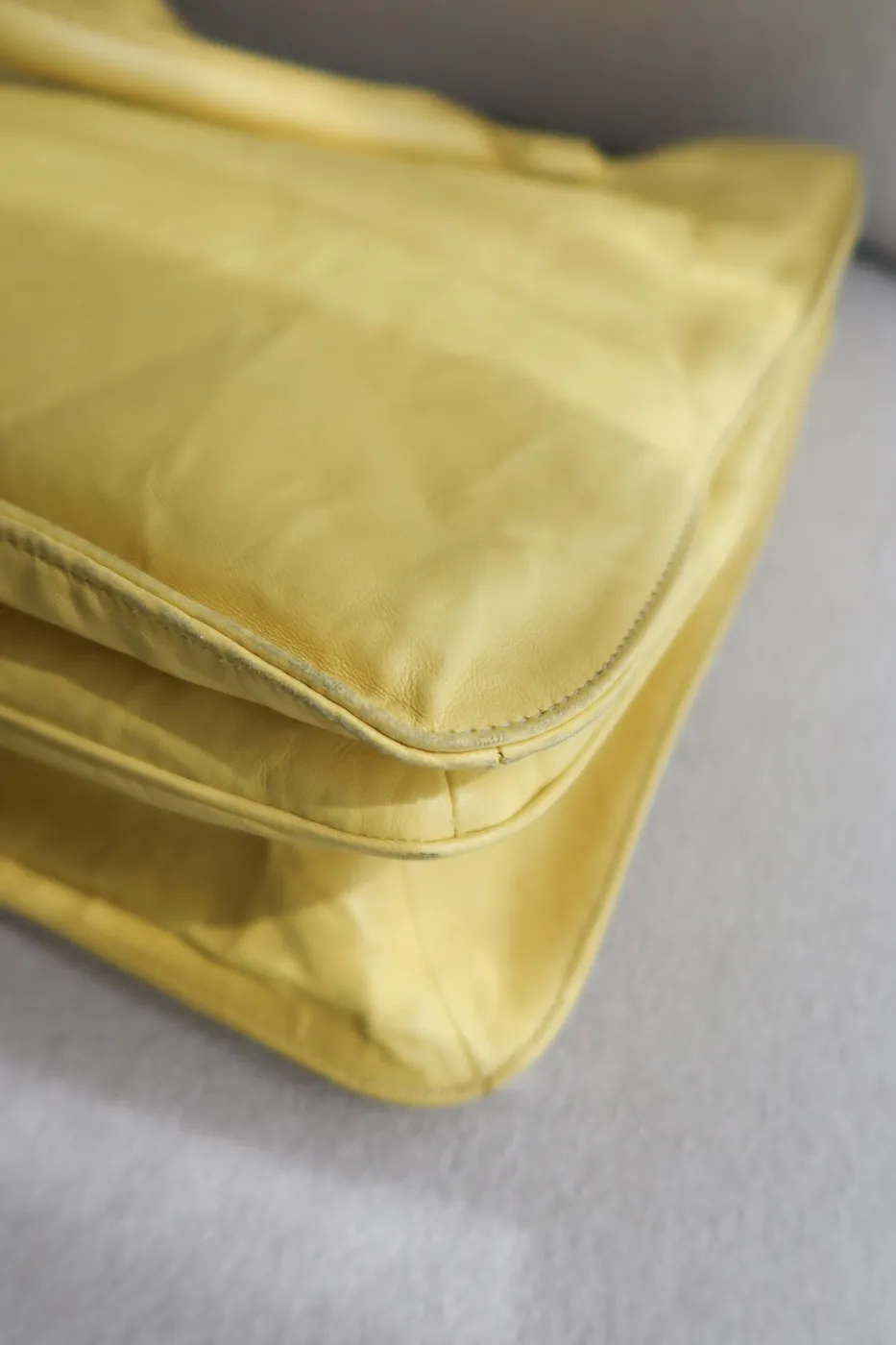 Bolsa Prada top handle Amarelo - 8