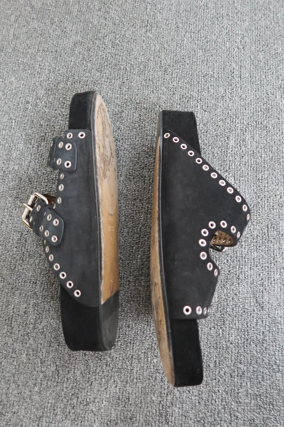Papete Isabel Marant Suede Sandal Lennyo 39 - 6