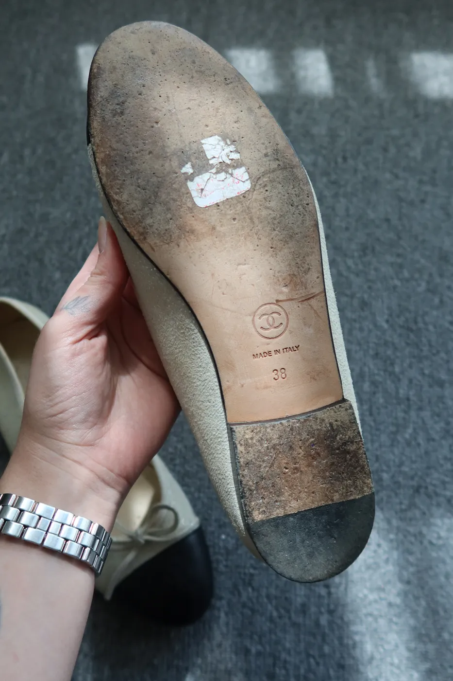 Sapatilha Chanel Bicolor 36 - 4