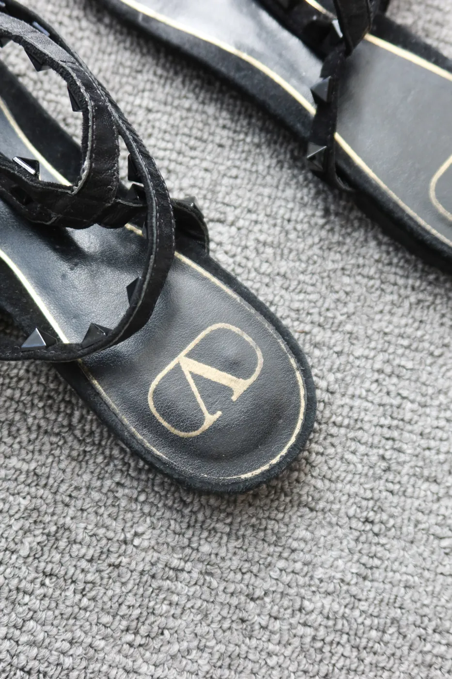 Rasteira Valentino Garavani Rockstud Preta 36 - 6