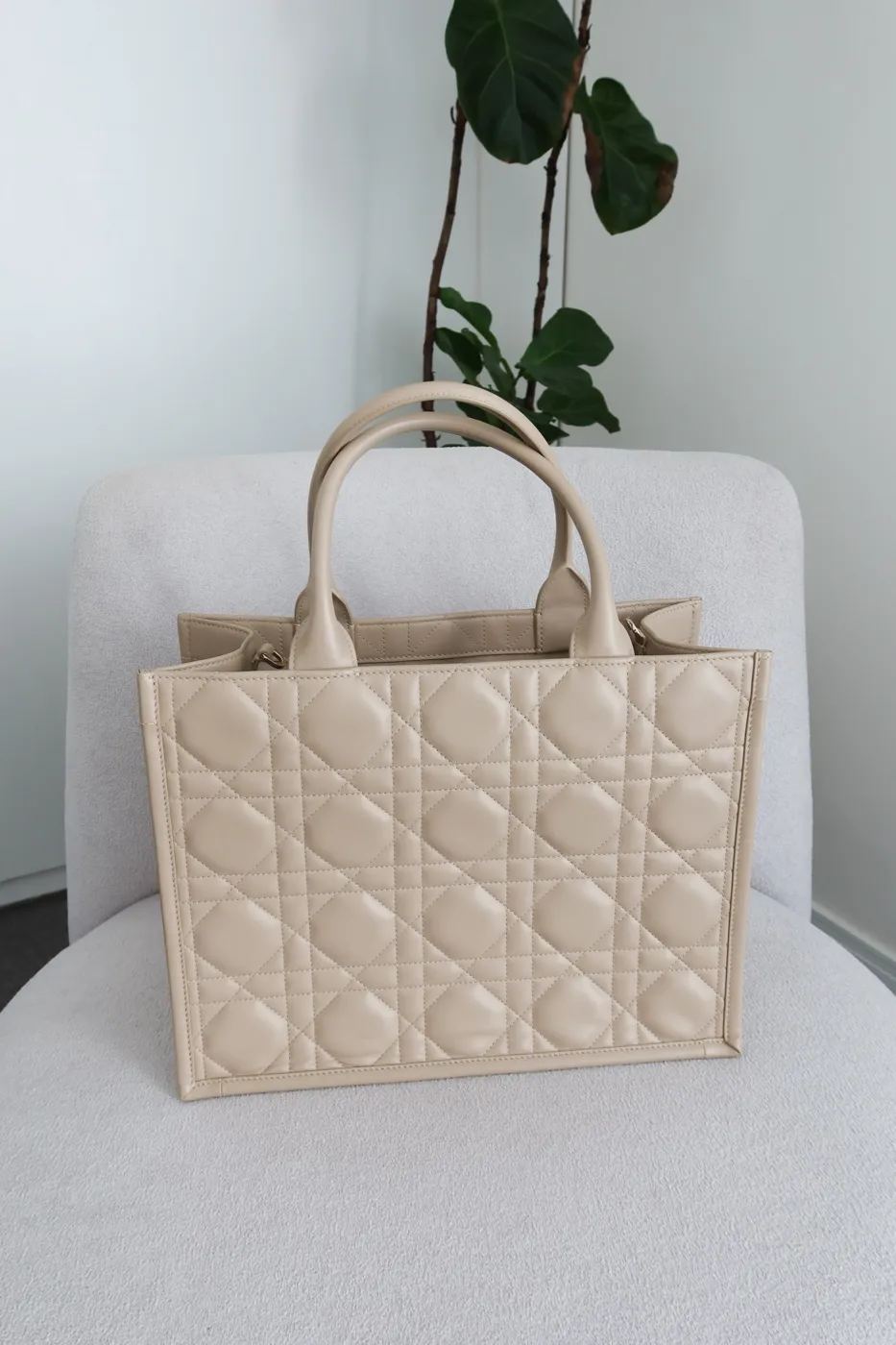 Bolsa Dior Book Tote Large Bege - 6