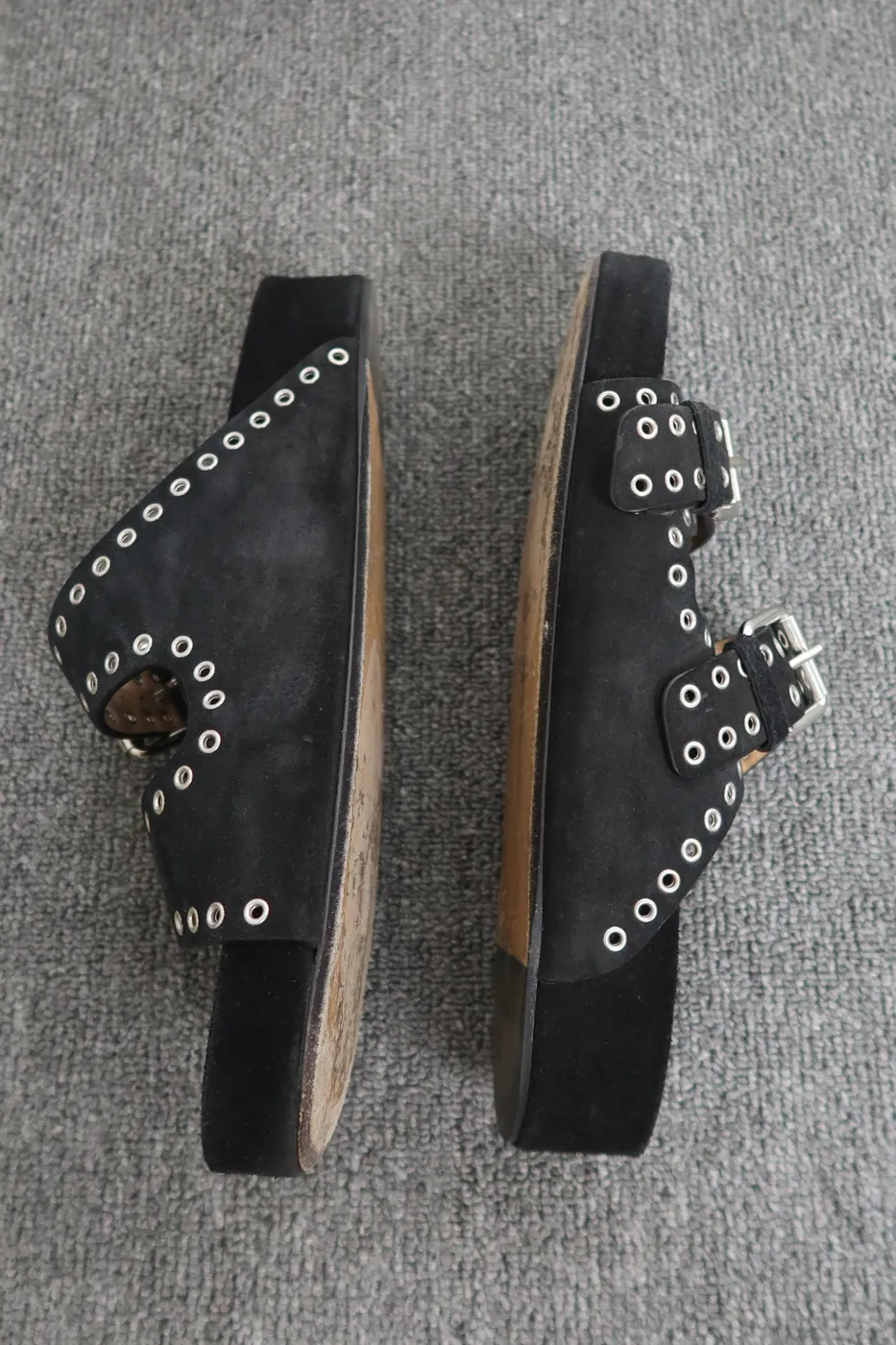 Papete Isabel Marant Suede Sandal Lennyo 39 - 5