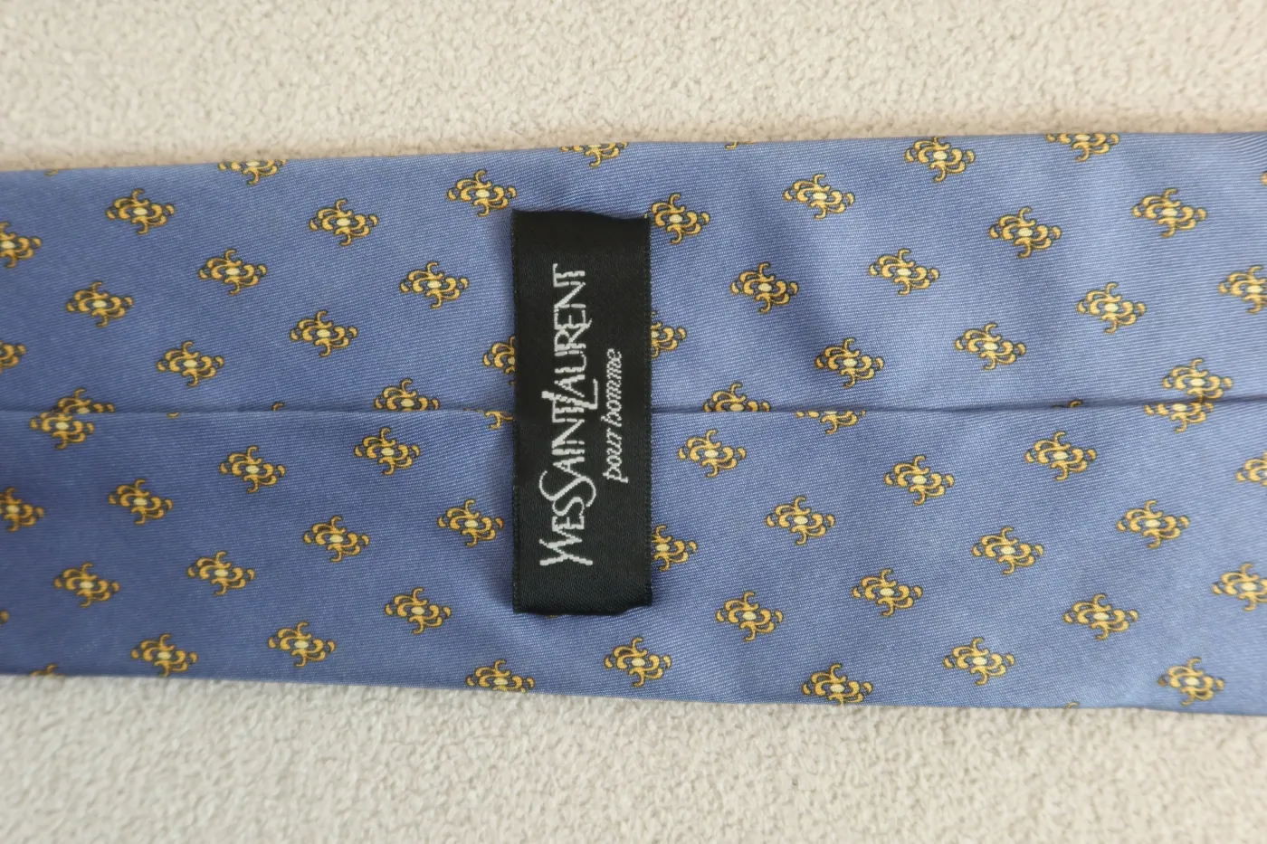 Gravata Saint Laurent Silk Tie - 4