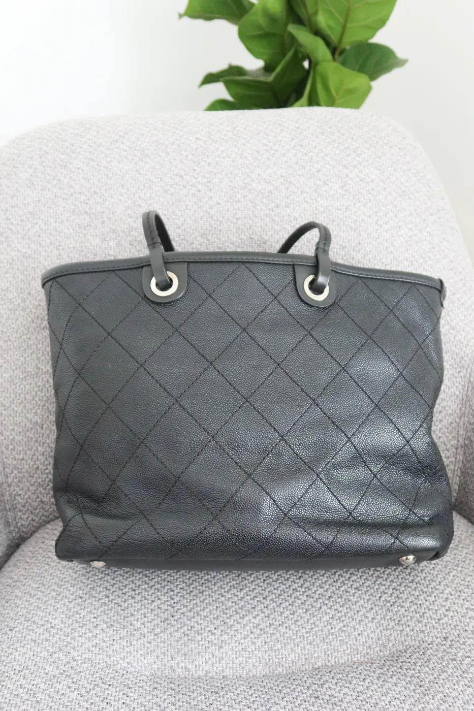 Bolsa Chanel On The Road Tote Preto - 5