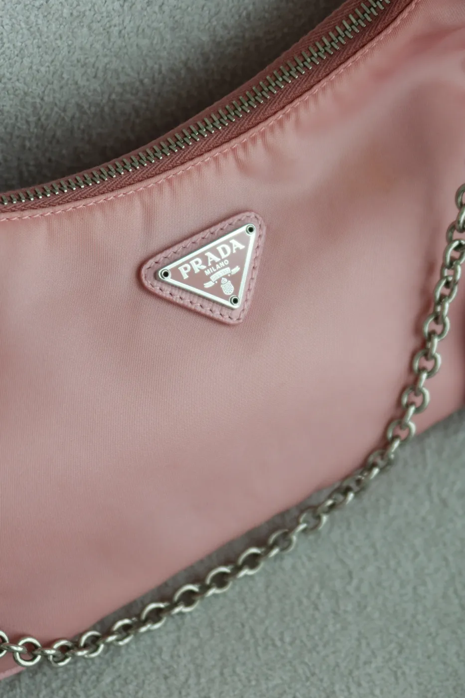 Bolsa Prada Re-Edition 2005 Rosa - 7
