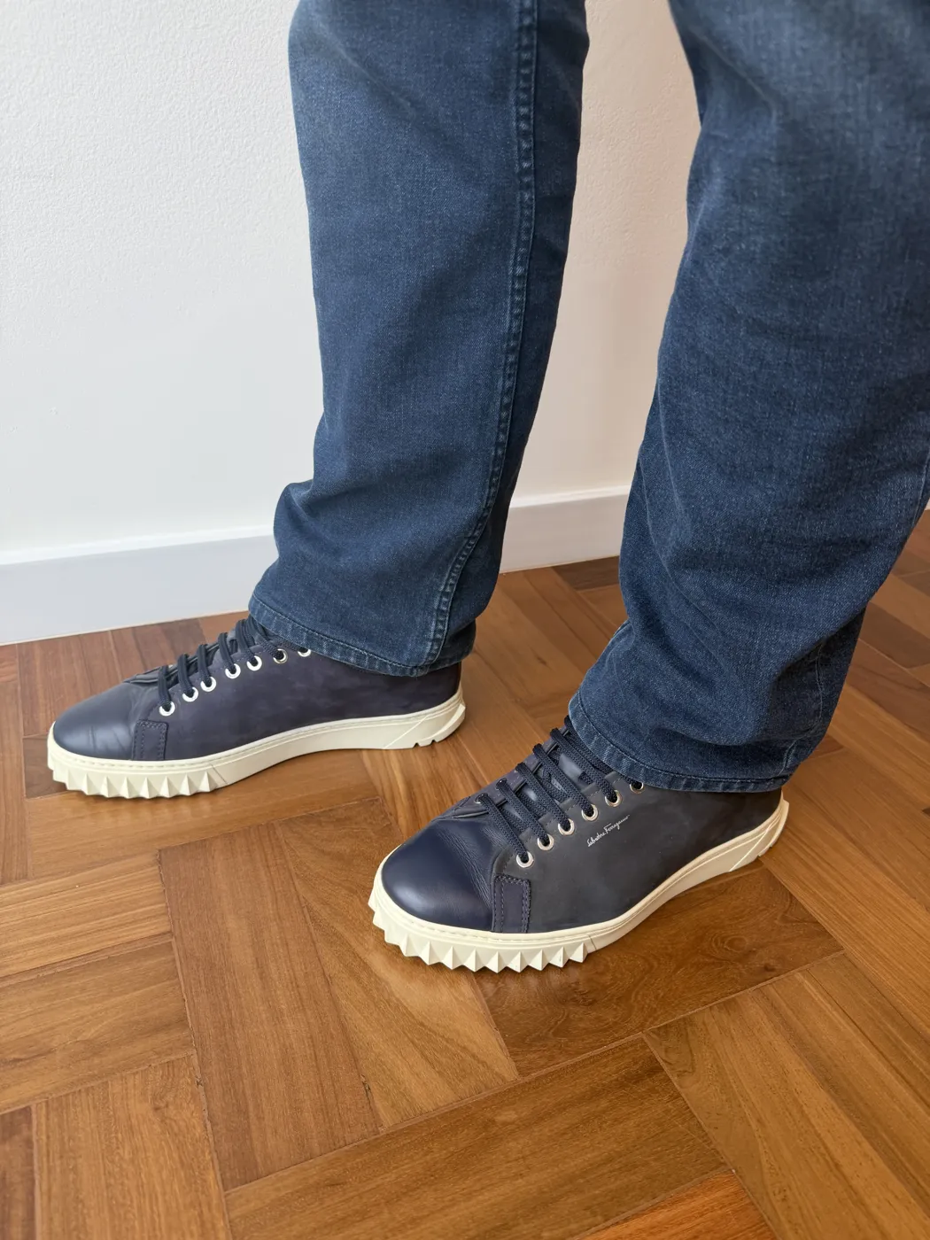 Tênis Ferragamo Azul 40,5 - 8