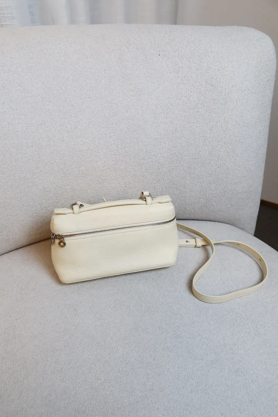 Bolsa Loro Piana L19 Branca - 5