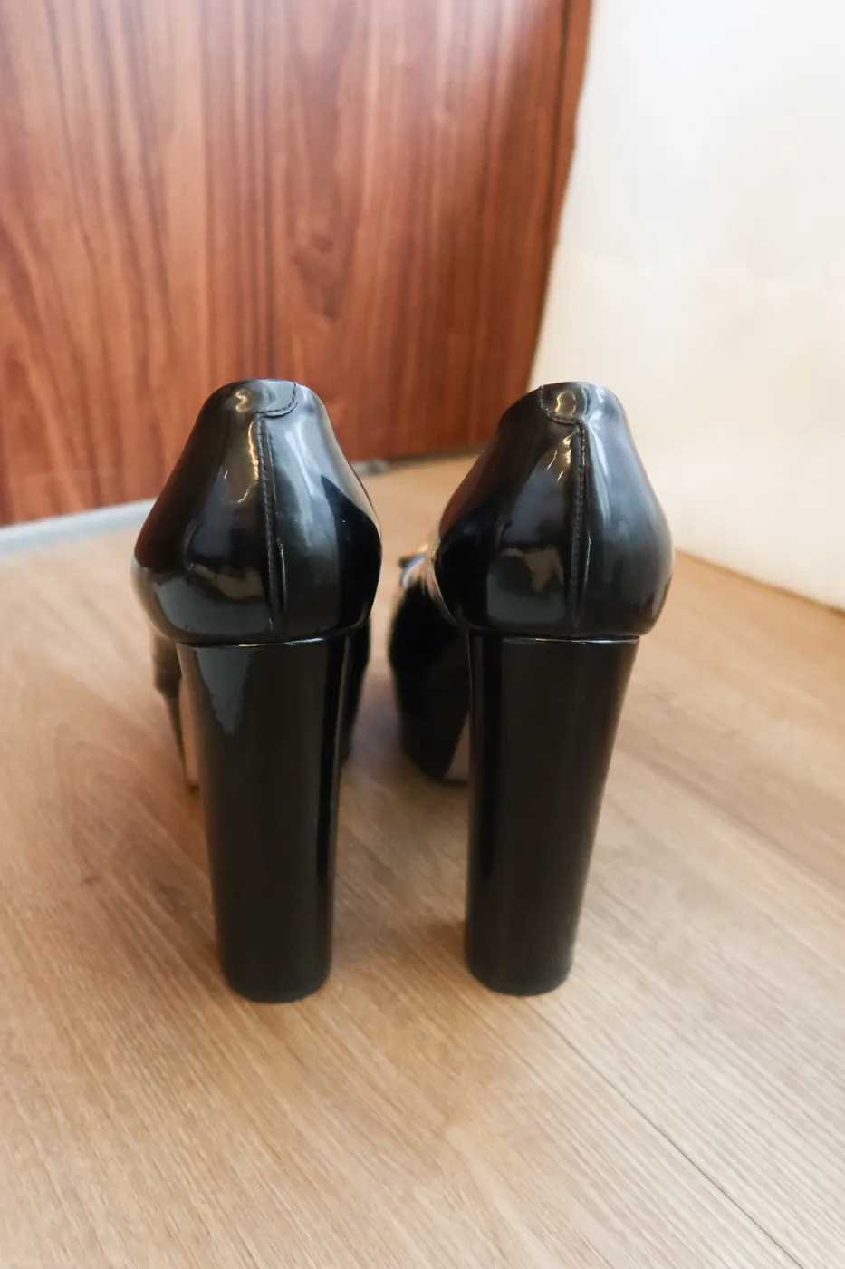 Salto Peep Toe Gucci Horsebit 36,5 - 7