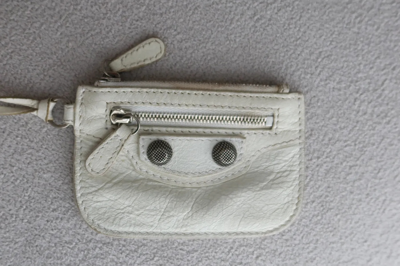 Bolsa Balenciaga Le Cagole branca - 8