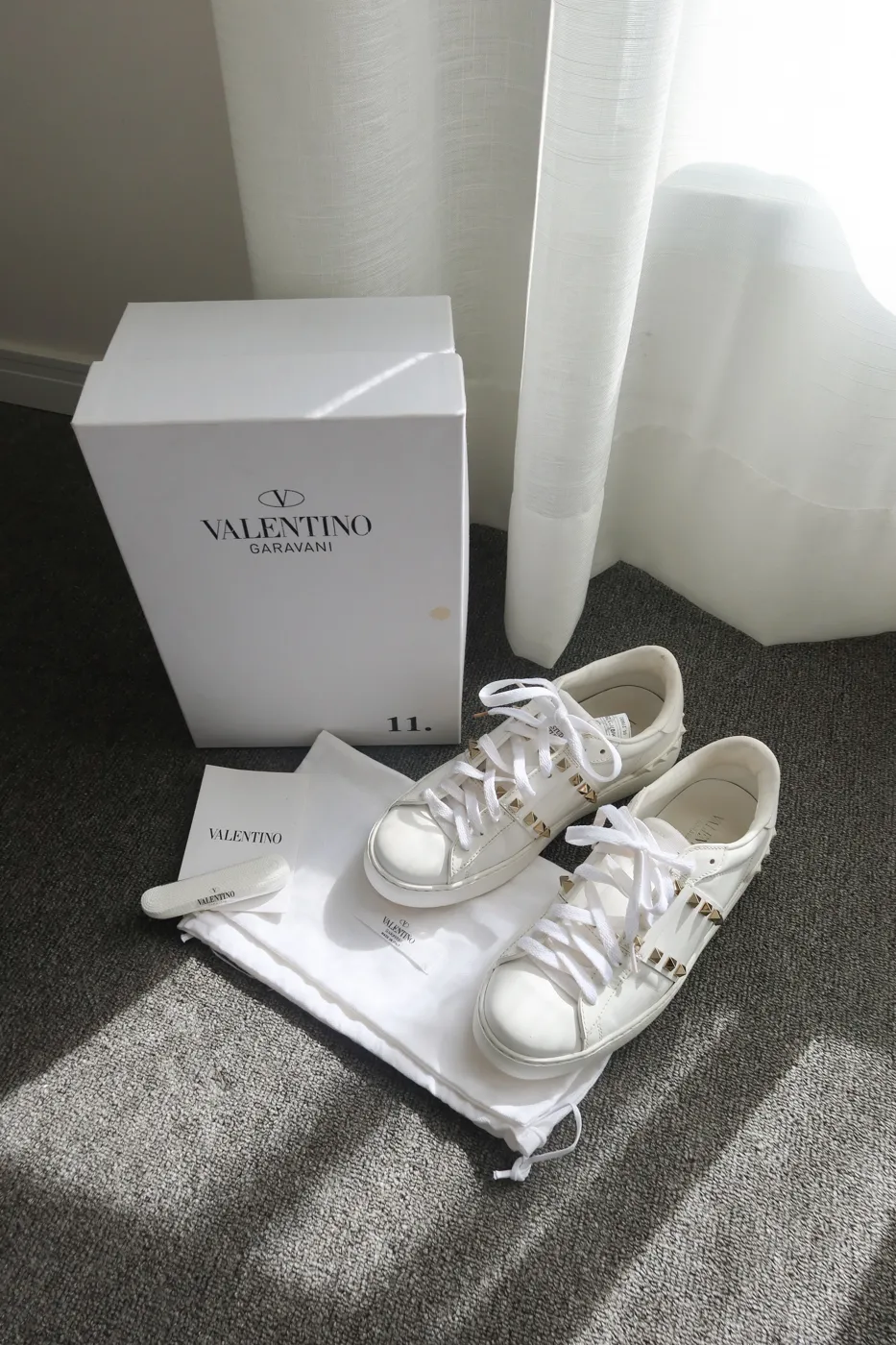 Tênis Valentino Garavani Rockstud Untitled 37 - 3