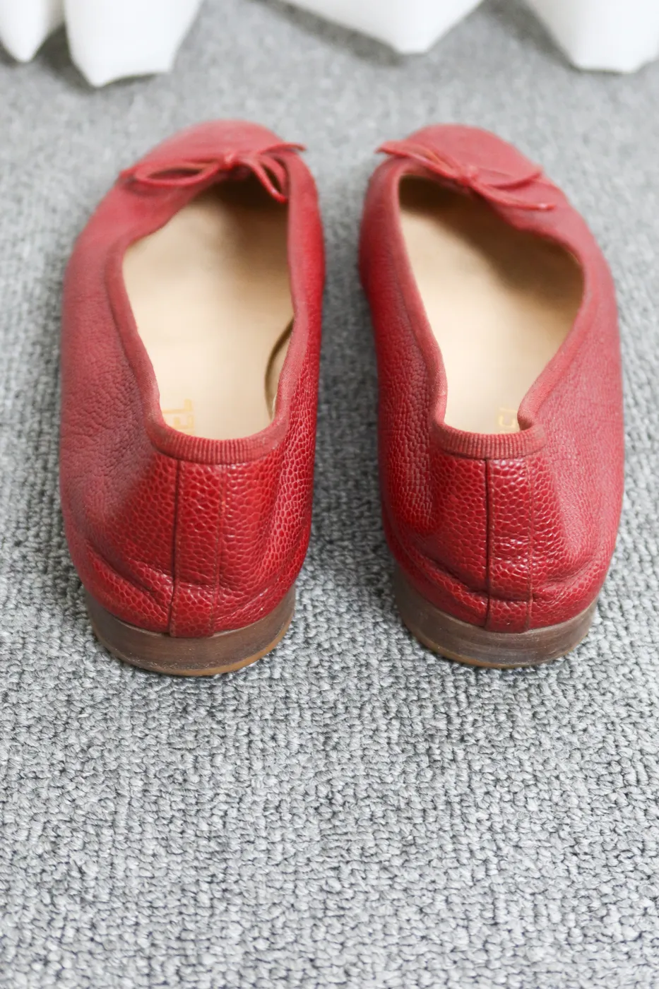 Sapatilha Chanel vermelho 37,5 - 6