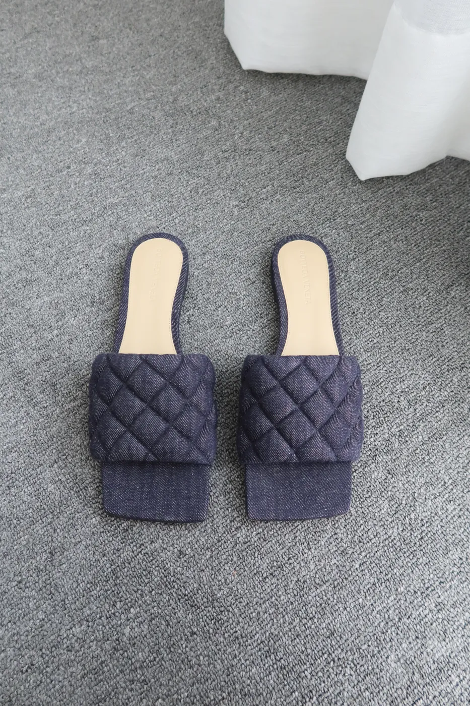 Sandália Bottega Veneta Rasteira The Padded Flat Denim 37 - 3