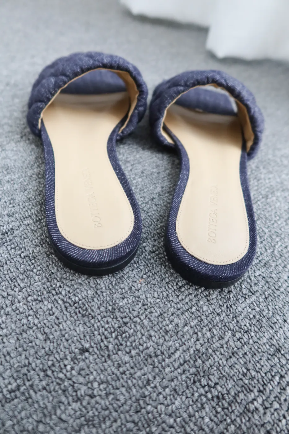 Sandália Bottega Veneta Rasteira The Padded Flat Denim 37 - 4
