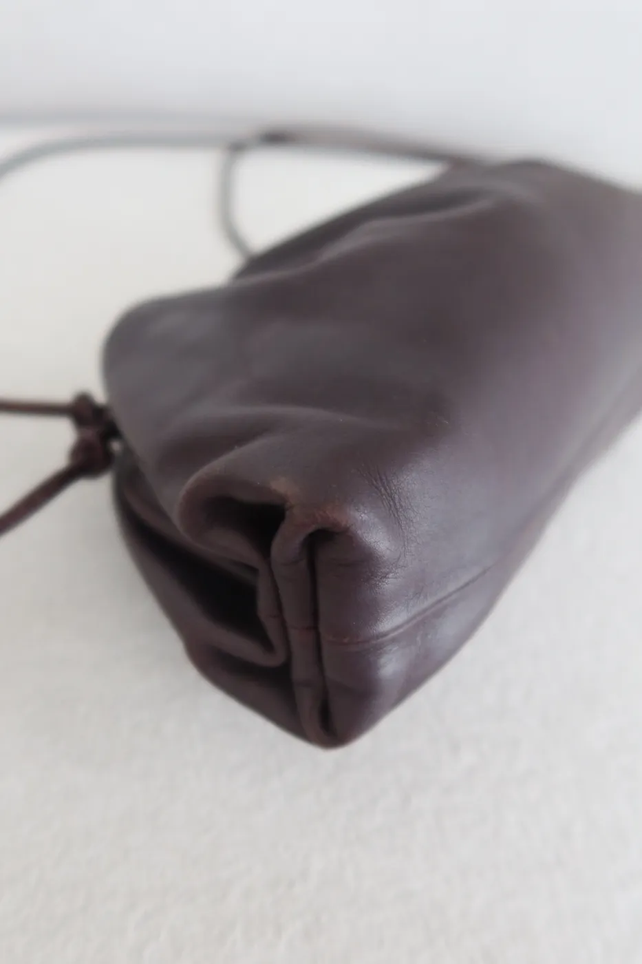 Bolsa Bottega Pouch Mini Roxo - 8