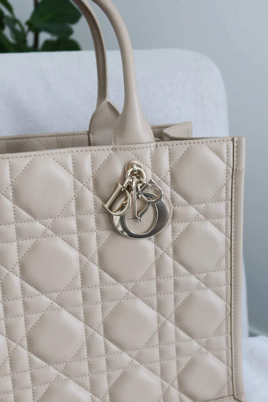 Bolsa Dior Book Tote Large Bege - 4