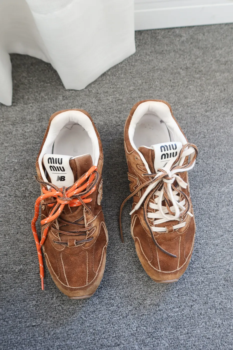 Tênis Miu Miu x New Balance Sneaker 530 SL Suede Cinnamon 38,5 - 6
