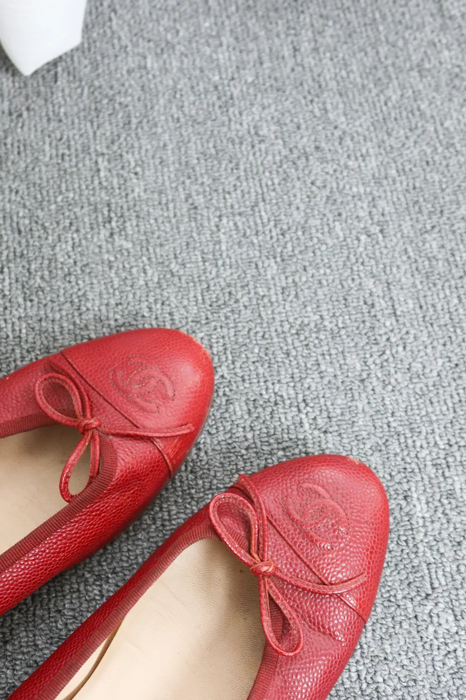 Sapatilha Chanel vermelho 37,5 - 5
