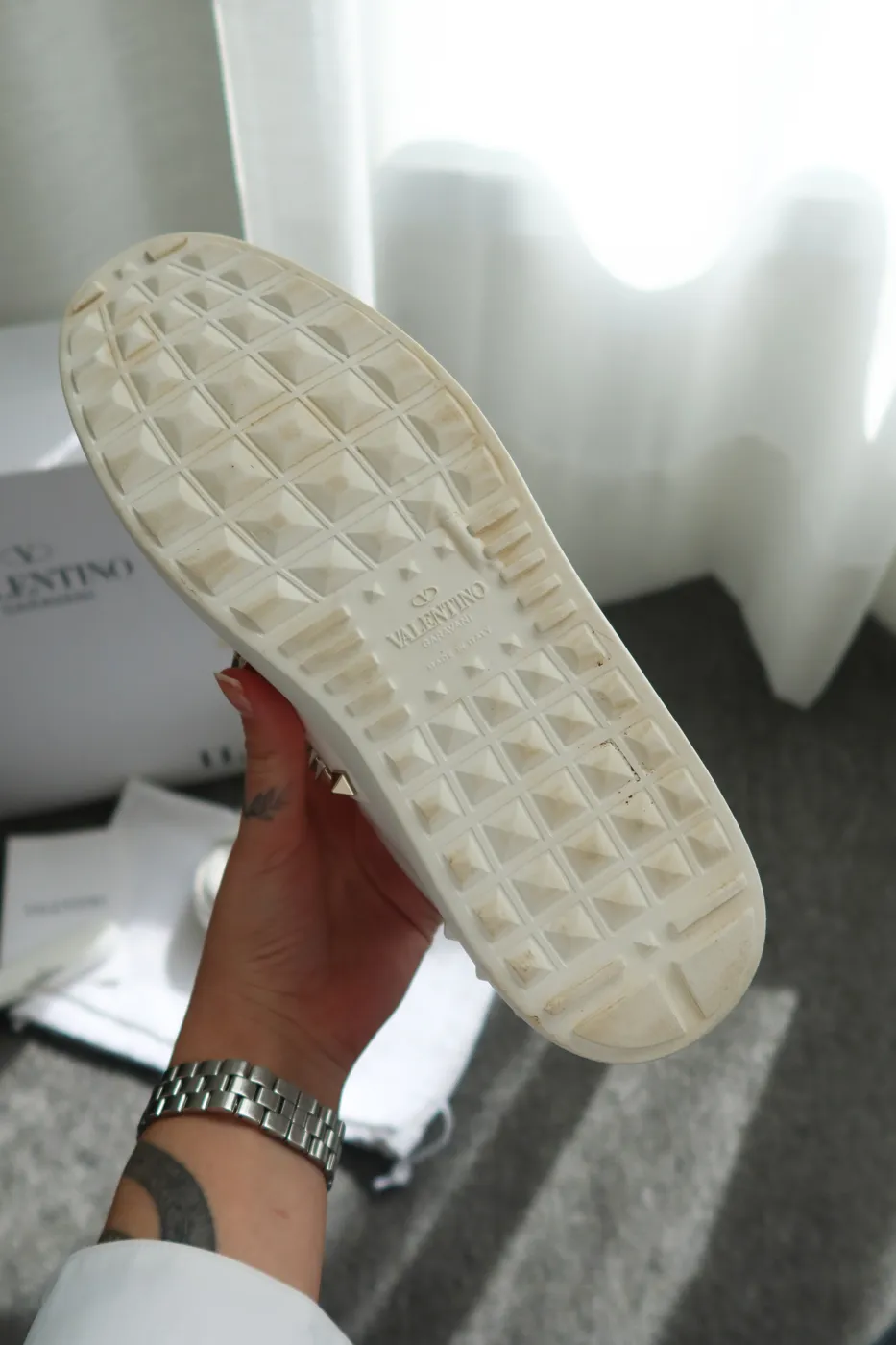 Tênis Valentino Garavani Rockstud Untitled 37 - 6