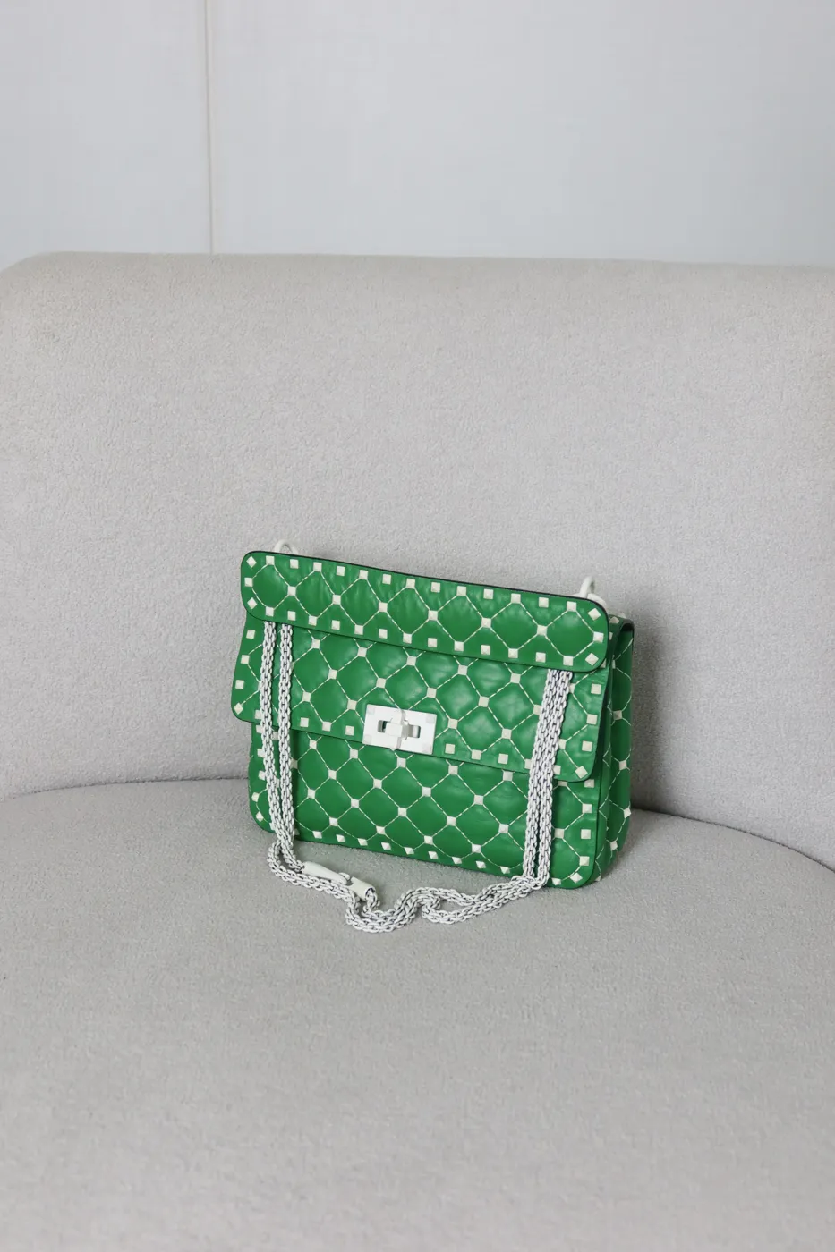 Valentino Garavani Rockstud Spike Verde - 4