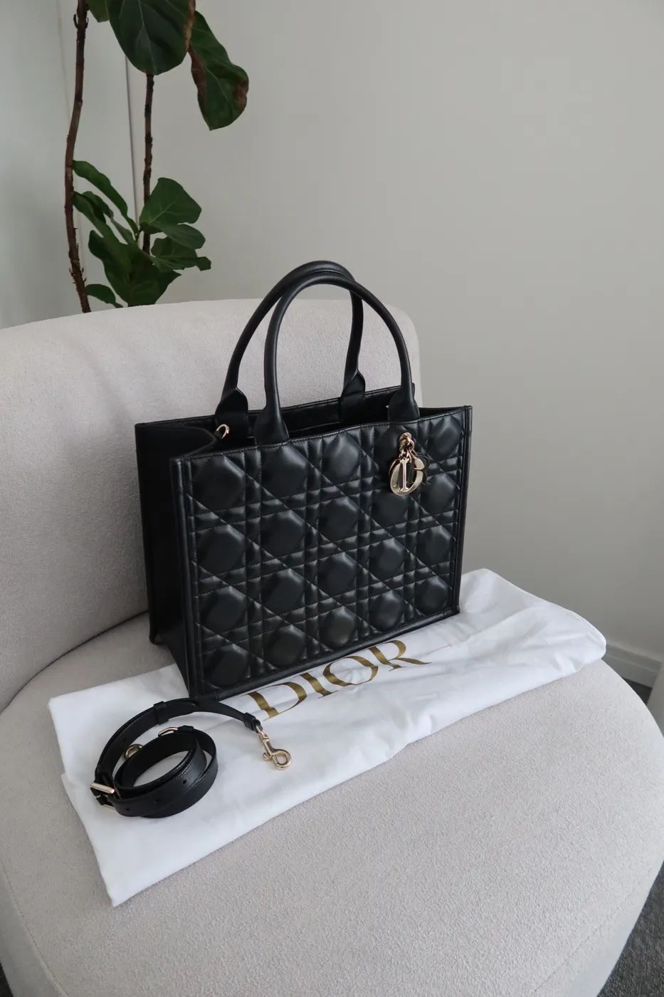 Bolsa Dior Book Tote Large Preto - 4