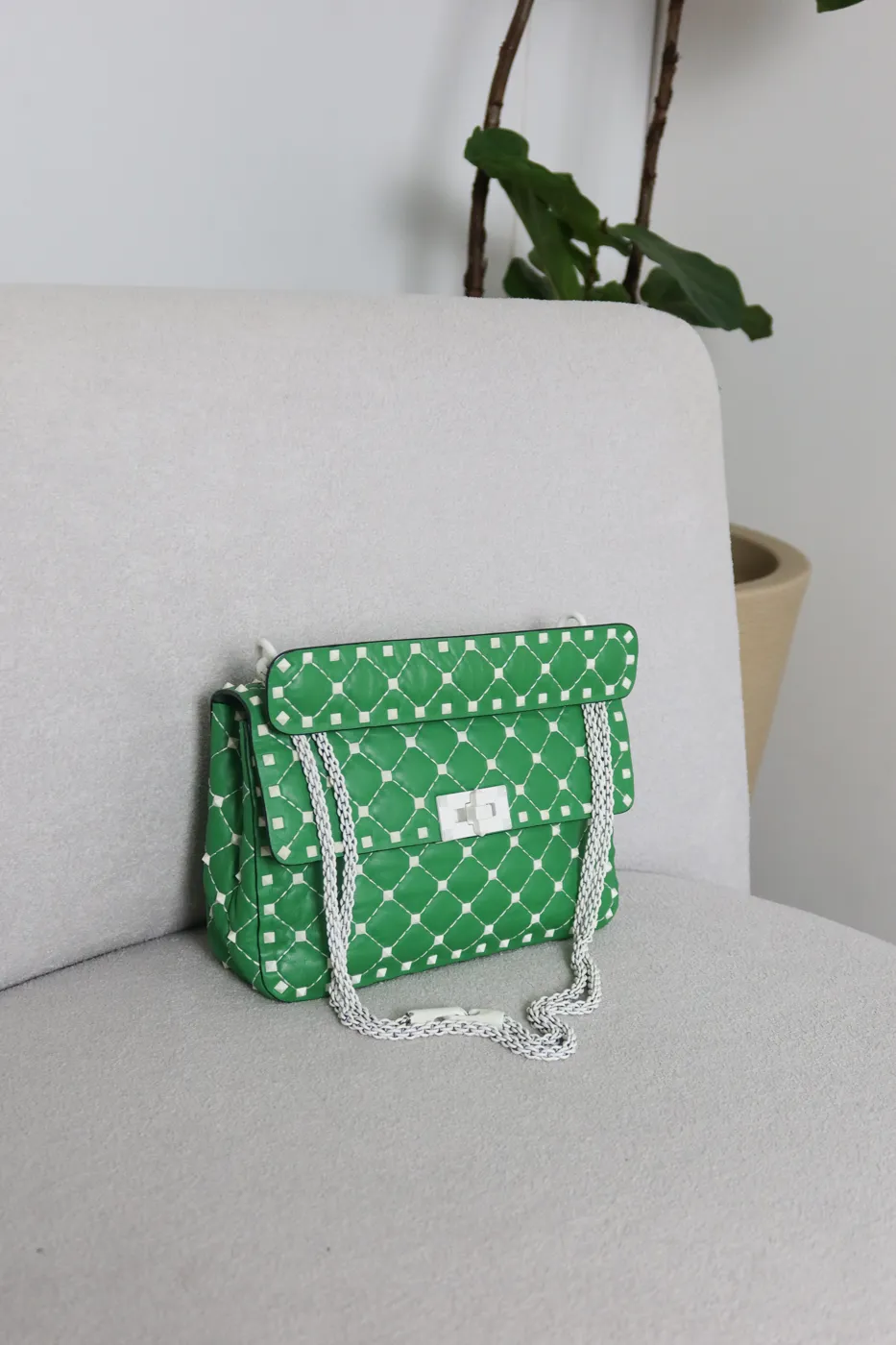 Valentino Garavani Rockstud Spike Verde - 3