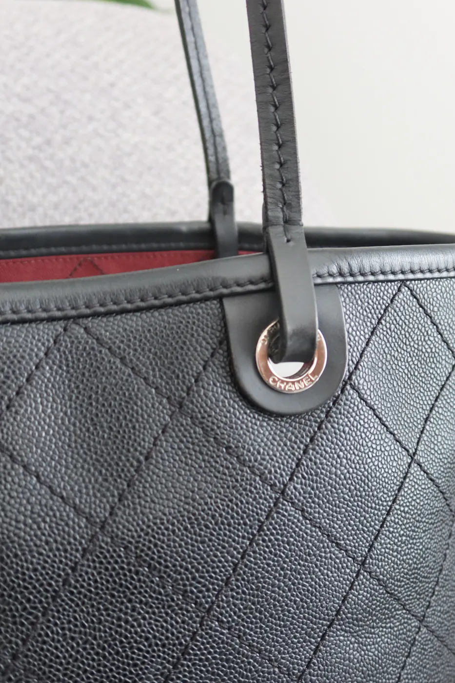 Bolsa Chanel On The Road Tote Preto - 4