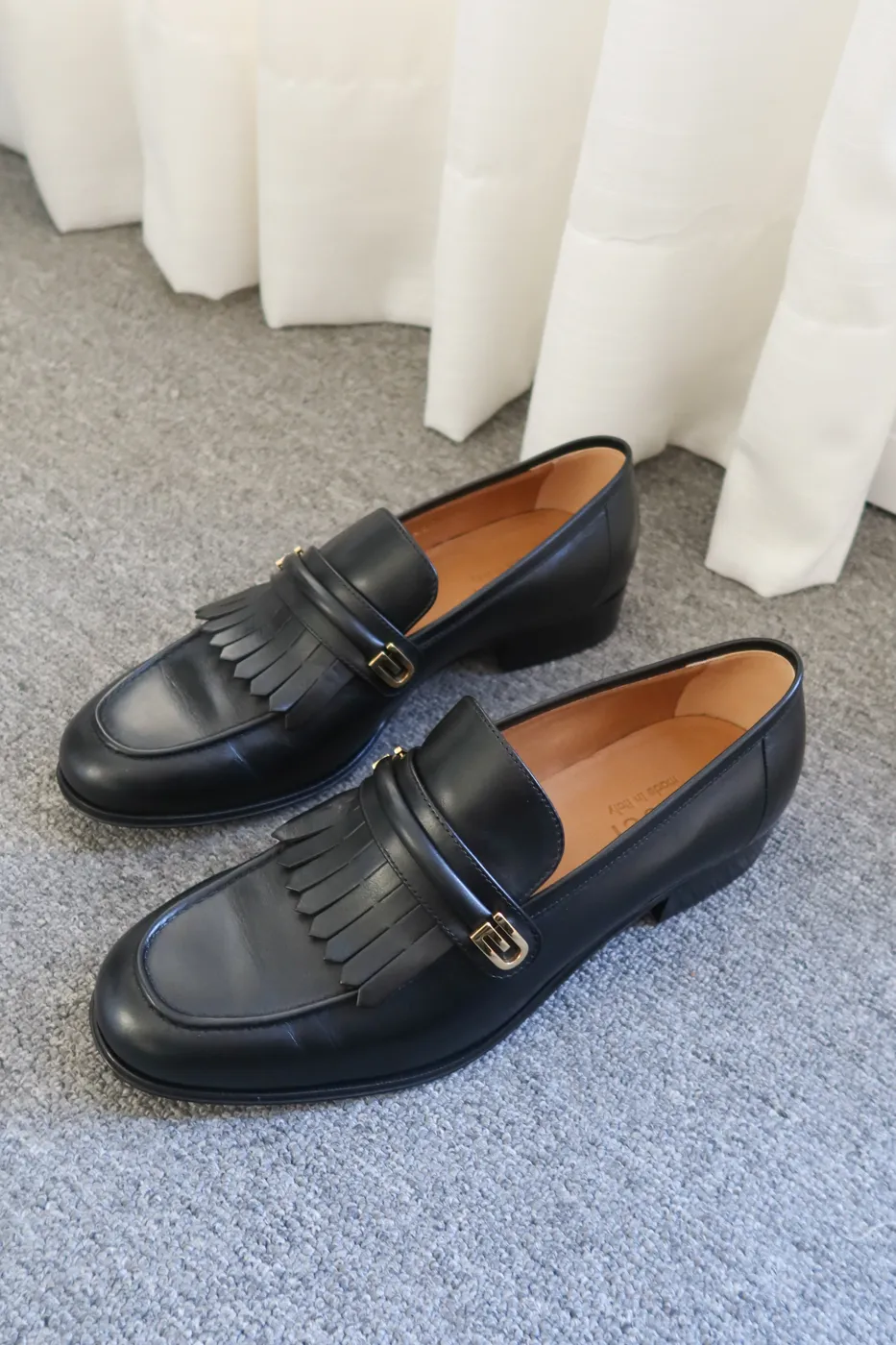 Mocassim Gucci Fringe Mocassim Preto - 6