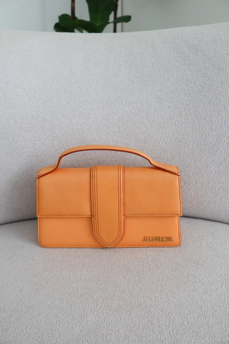Bolsa Jacquemus Le Grand Bambino Laranja - 4