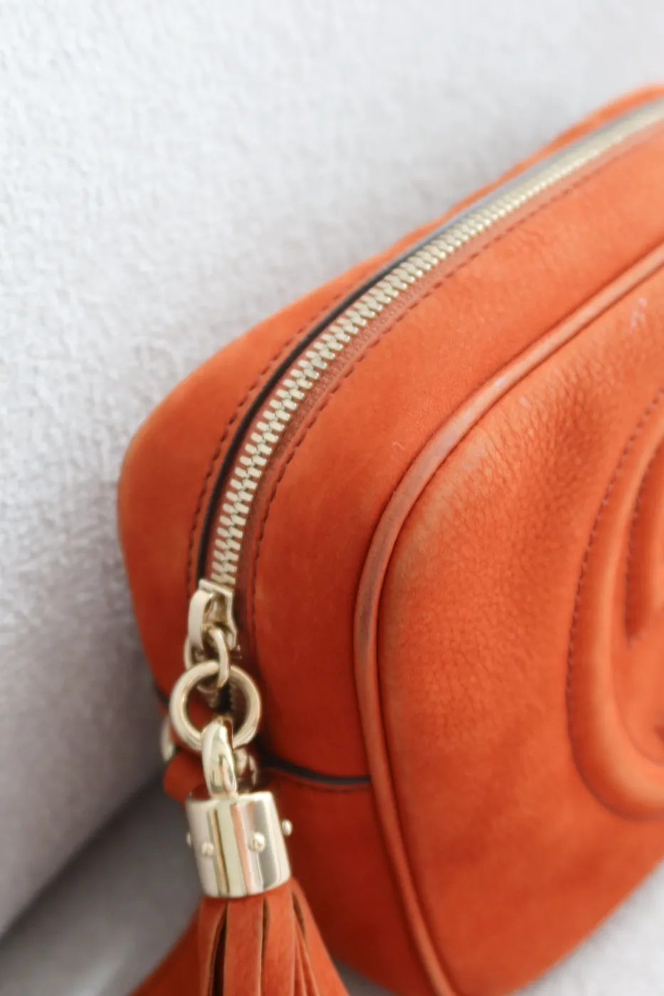 Bolsa Gucci Soho Disco Laranja - 7