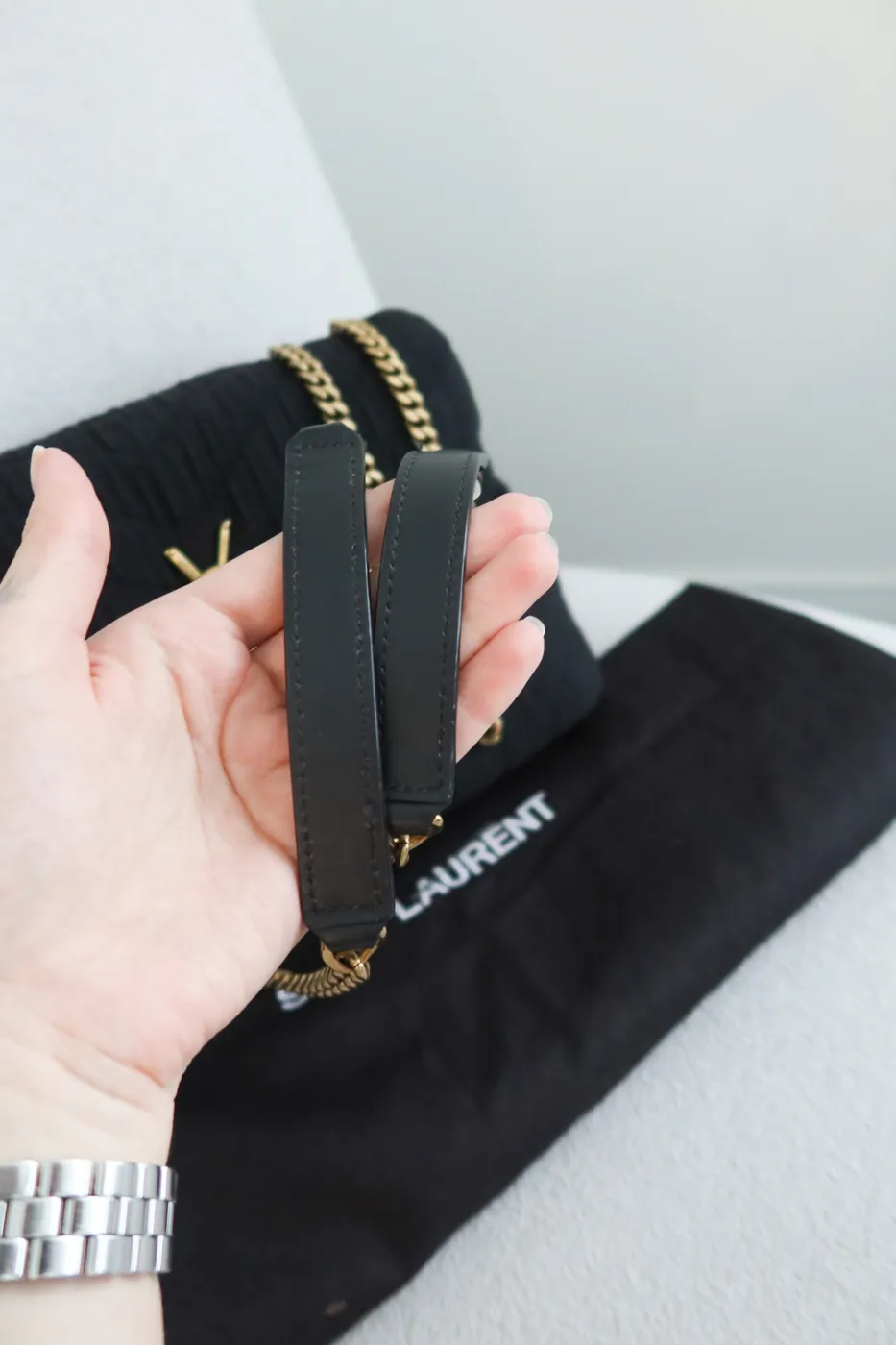 Saint Laurent Loulou Preto Tecido #HB-1345 - 2