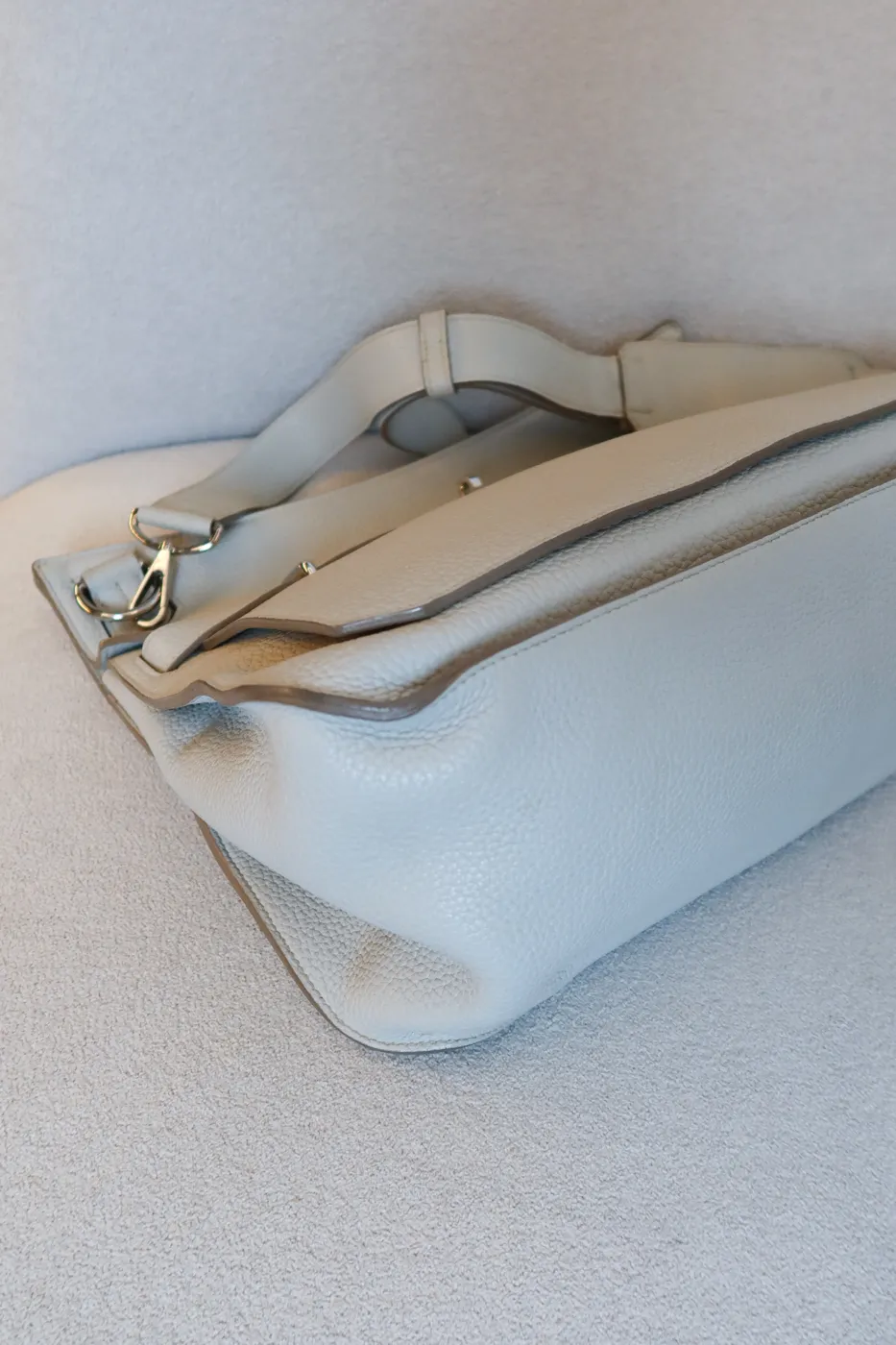 Bolsa Hermès Jypsiere Cinza - 8