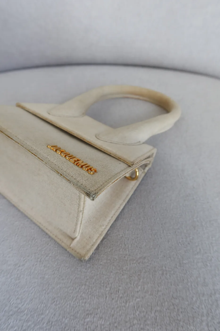 Bolsa Jacquemus Le Chiquito Linho Bege - 7